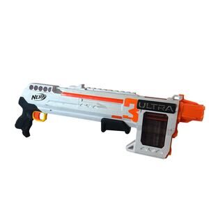 Nerf Ultra Three Blaster, Pump-Action, 8-Dart Internal Clip,